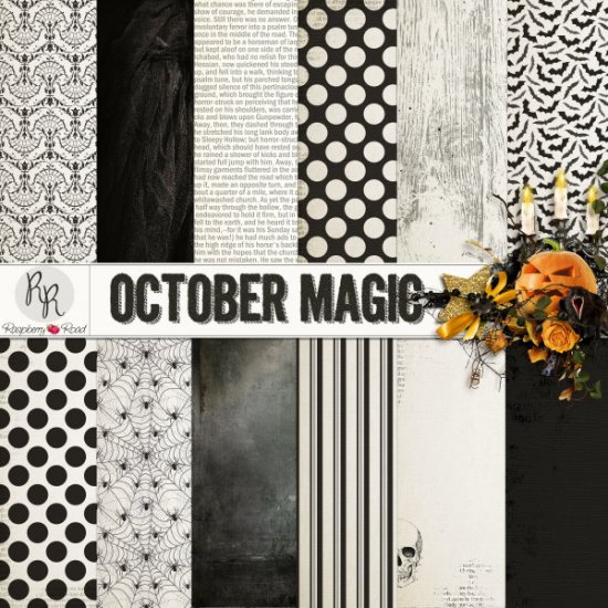 October Magic Paper Set