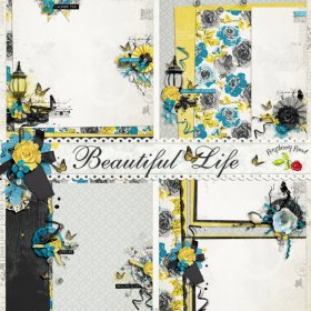 Beautiful Life Stacked Papers