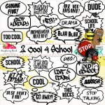 2 Cool 4 School Stickers 2 Cool 4 School Stickers