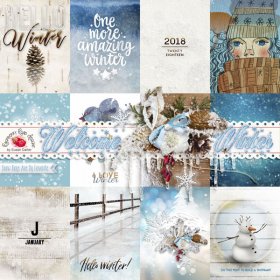 Welcome Winter Journal Cards