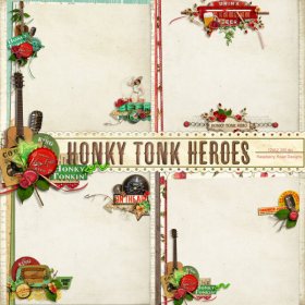 Honky Tonk Heroes Stacked Paper Set