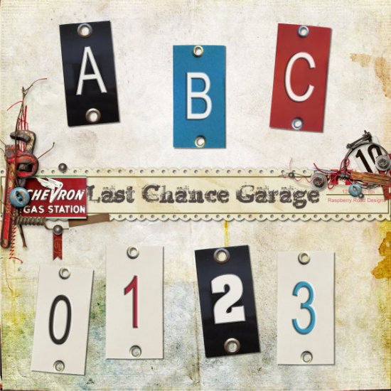 Last Chance Garage Alpha Set