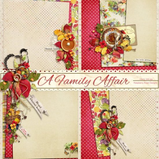 A Family Affair Stacked Papers - Click Image to Close