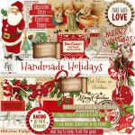 Handmade Holidays Ephemera Set Handmade Holidays Ephemera Set