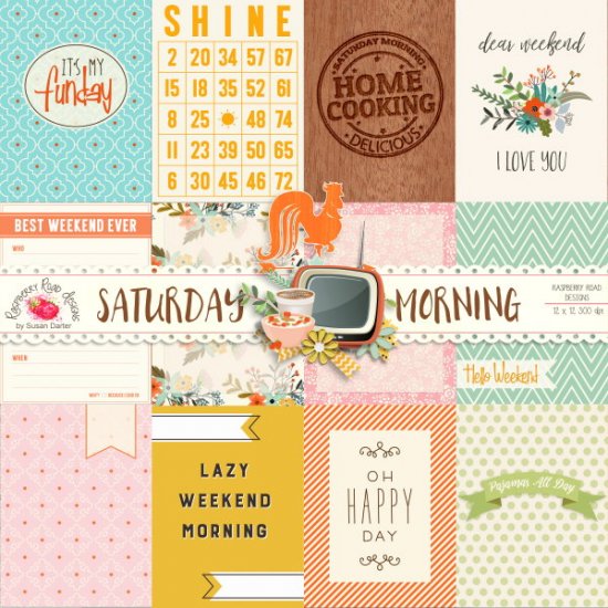 Saturday Morning Journal Cards