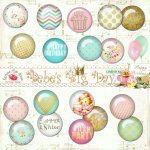 Bebe's Big Day Flair Set Bebe's Big Day Flair Set