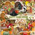 Happy Thanksgiving Element Set Happy Thanksgiving Element Set
