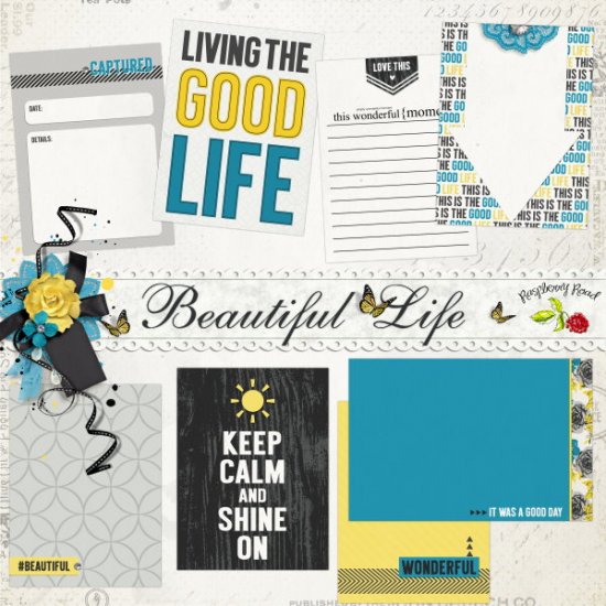 Beautiful Life Journal Cards