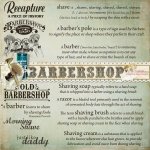 Barbershop WordArt Set Barbershop WordArt Set