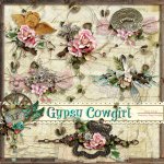 Gypsy Cowgirl Side Clusters Set 2 Gypsy Cowgirl Side Clusters Set 2