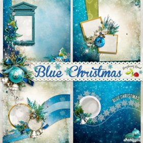 Blue Christmas QP Set