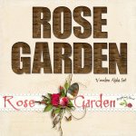 Rose Garden Alpha Set Rose Garden Alpha Set