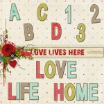 Love Lives Here Alpha Set Love Lives Here Alpha Set