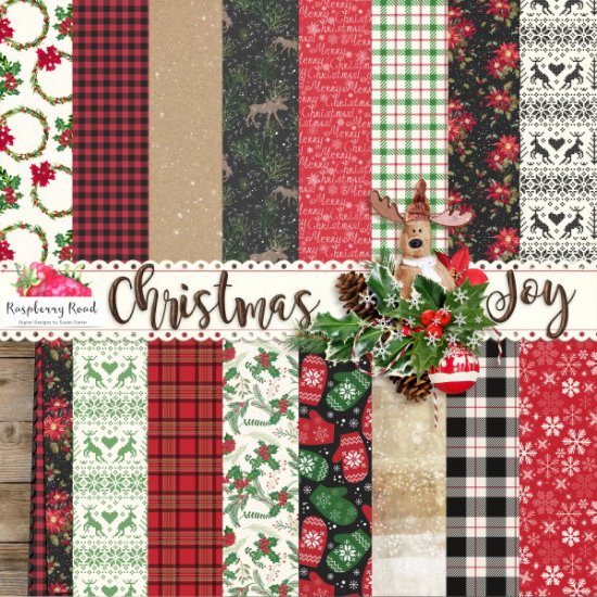 Christmas Joy Papers - Click Image to Close