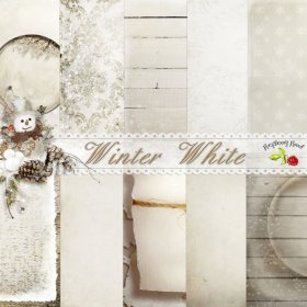 Winter White Paper Set