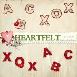 Heartfelt Alpha Set Heartfelt Alpha Set