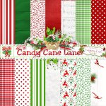 Candy Cane Lane Paper Set Candy Cane Lane Paper Set