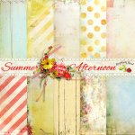 Summer Afternoon Paper Set Summer Afternoon Paper Set