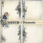 Denim And Diamonds Stacked Papers Denim And Diamonds Stacked Papers