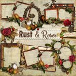 Rust And Roses Cluster Set Rust And Roses Cluster Set