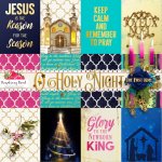 O Holy Night Journal Cards O Holy Night Journal Cards