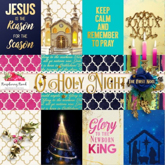 O Holy Night Journal Cards - Click Image to Close