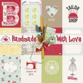 Handmade With Love Journal Cards