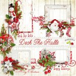 Deck The Halls Cluster Set Deck The Halls Cluster Set