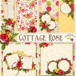 Cottage Rose QP Set Cottage Rose QP Set