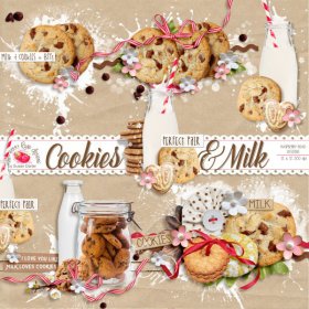 Cookies And Milk Side Clusters