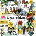 2 Cool 4 School Graffiti Set 2 Cool 4 School Graffiti Set