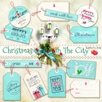 Christmas In The City Labels Christmas In The City Labels
