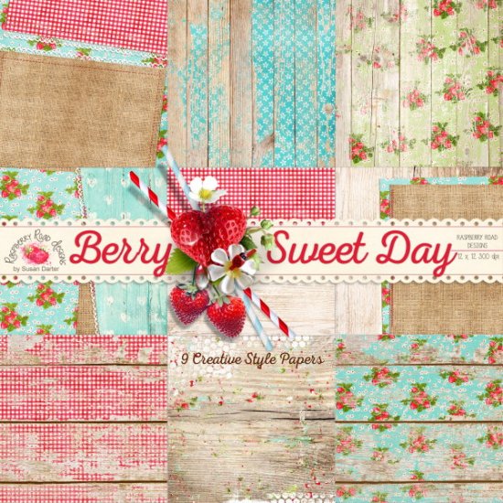 Berry Sweet Day Creative Papers - Click Image to Close