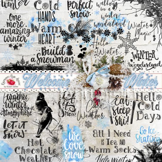 Welcome Winter Stamps