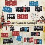 Last Chance Garage WordArt