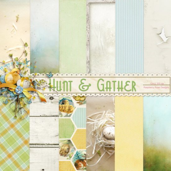 Hunt And Gather Paper Set