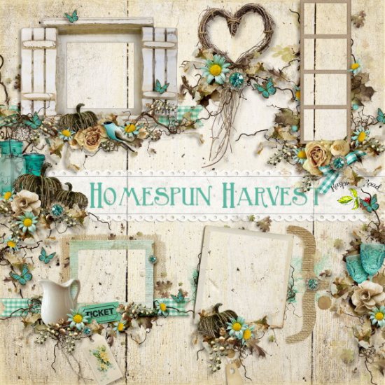 Homespun Harvest Cluster Set