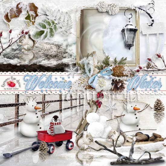Welcome Winter The Winter Wonderland Set - Click Image to Close