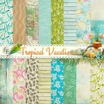 Tropical Vacation Paper Set Tropical Vacation Paper Set