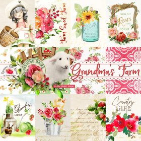 Grandma's Farm Journal Cards