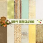 Happy Thanksgiving Paper Set Happy Thanksgiving Paper Set