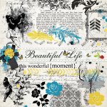 Beautiful Life Stamp Set Beautiful Life Stamp Set