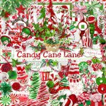 Candy Cane Lane Elements Candy Cane Lane Elements