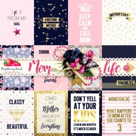 Mom Life Journal Cards