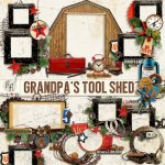 Grandpa's Tool Shed Cluster Set Grandpa's Tool Shed Cluster Set