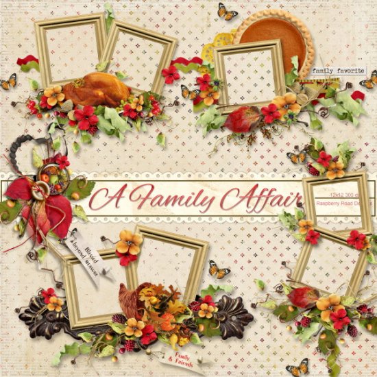 A Family Affair Cluster Set - Click Image to Close