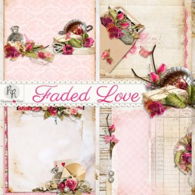 Faded Love Stacked Papers