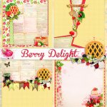 Berry Delight Stacked Paper Set Berry Delight Stacked Paper Set