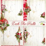 Deck The Halls Stacked Papers Deck The Halls Stacked Papers