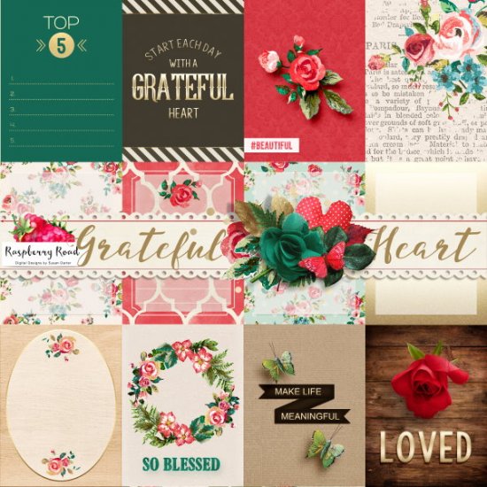Grateful Heart Journal Cards
